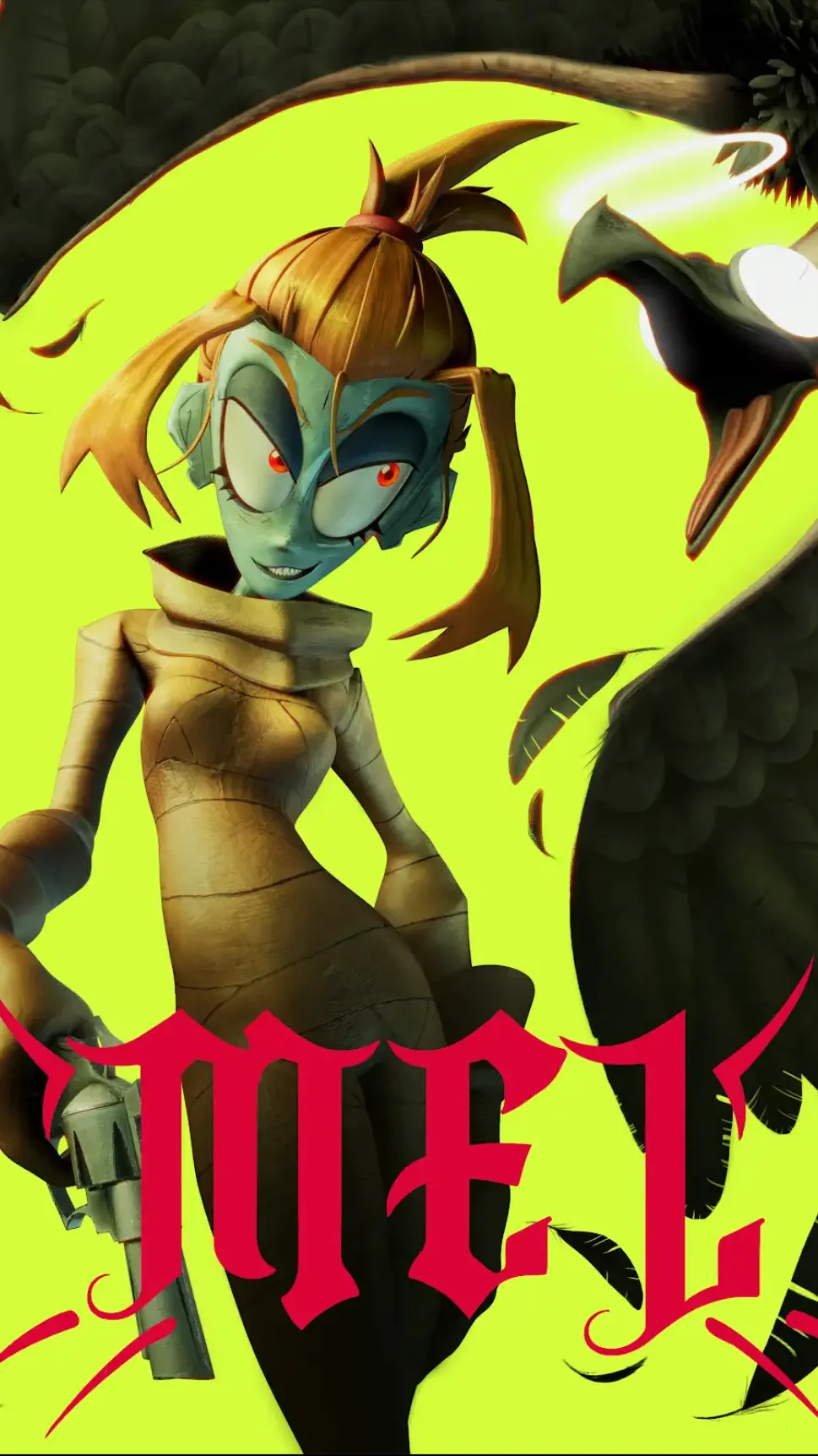 ai character: GD, Mel background