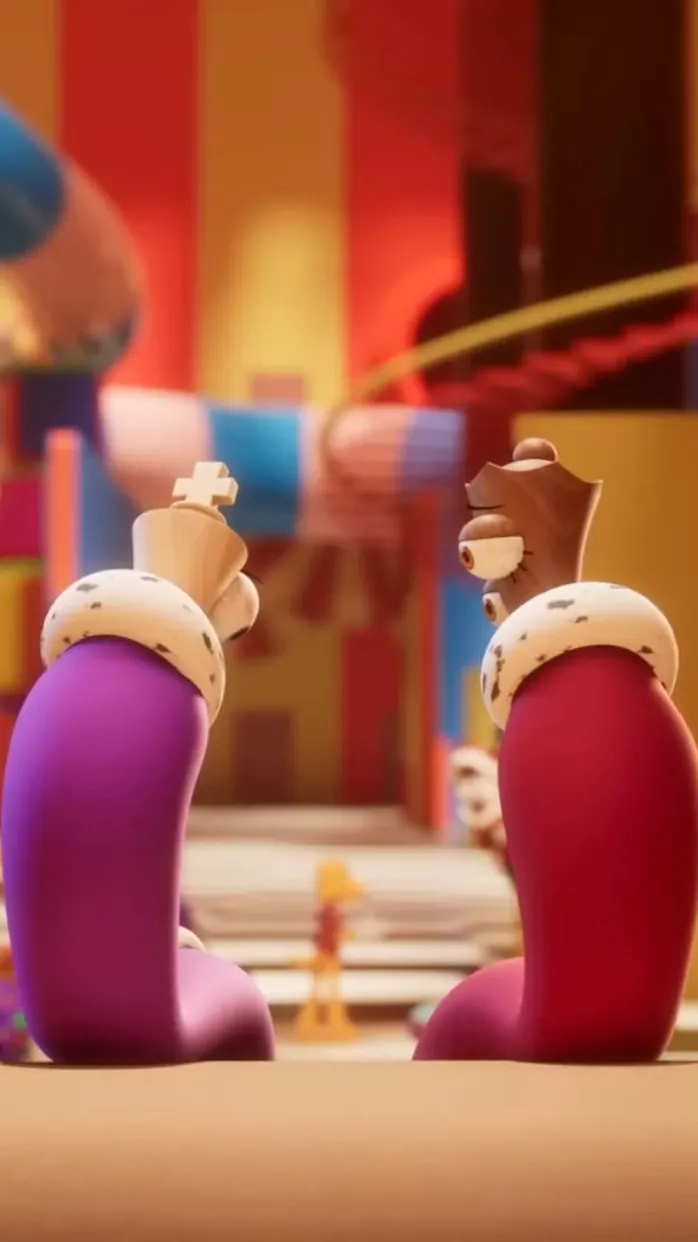 ai character: Queenie, TADC background