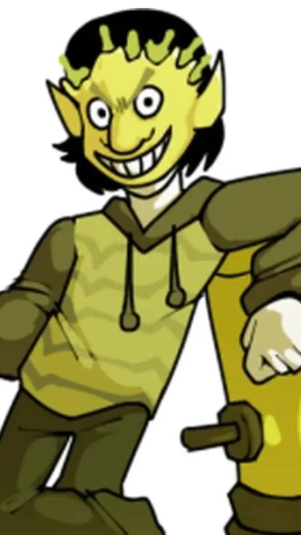 ai character: mustard man background