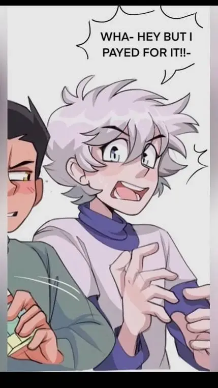 ai character: 🖤💚Gon x Killua🤍💙 background