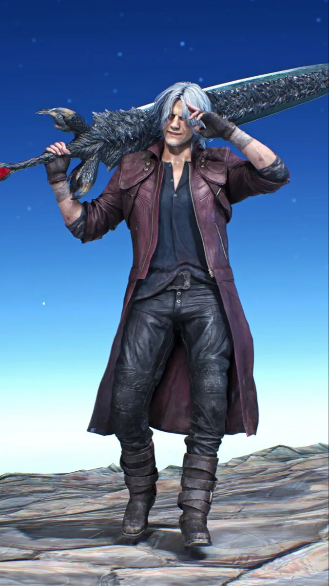 ai character: Dante x KNY/DS background