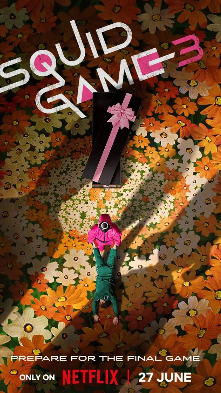 ai character: Squid game  background