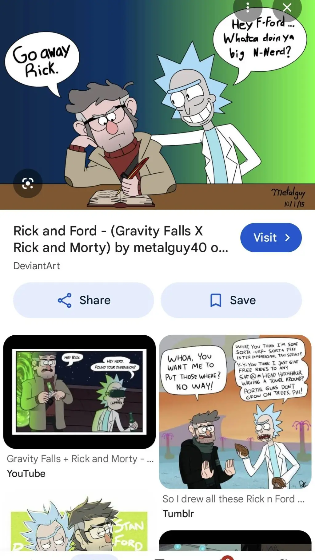 ai character: ford and rick background