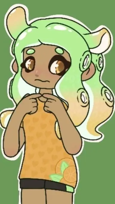 ai character: citrus Octo background