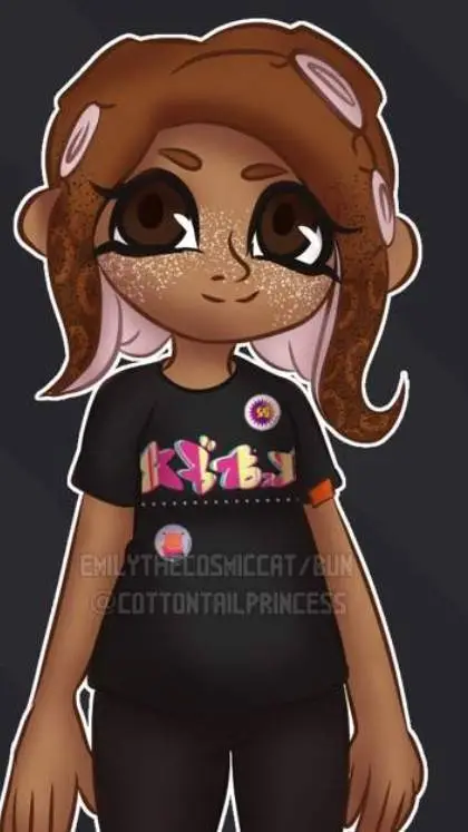 ai character: cookie  background