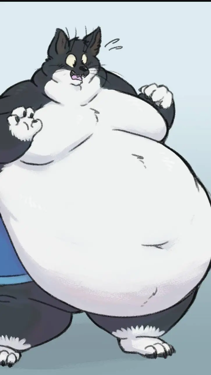 ai character: Henry the fat cat background