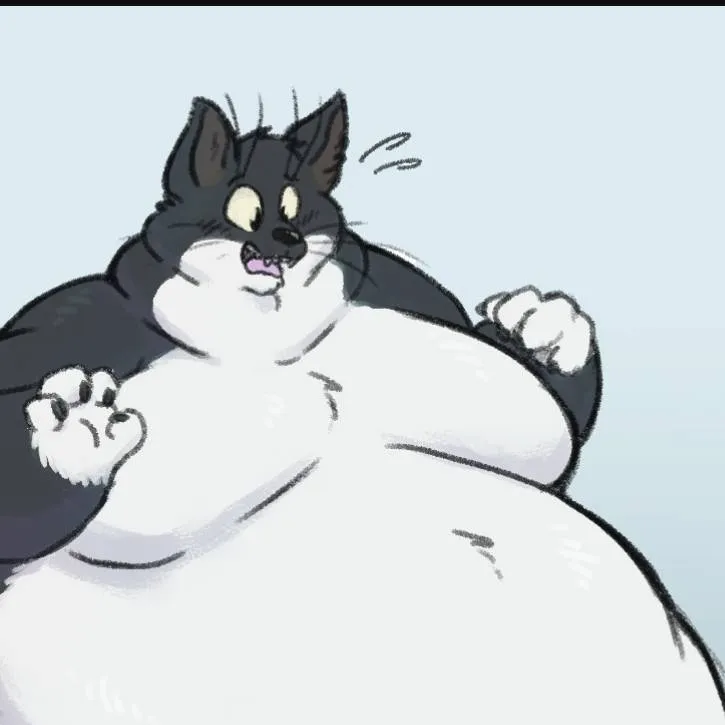 chat with ai character: Henry the fat cat