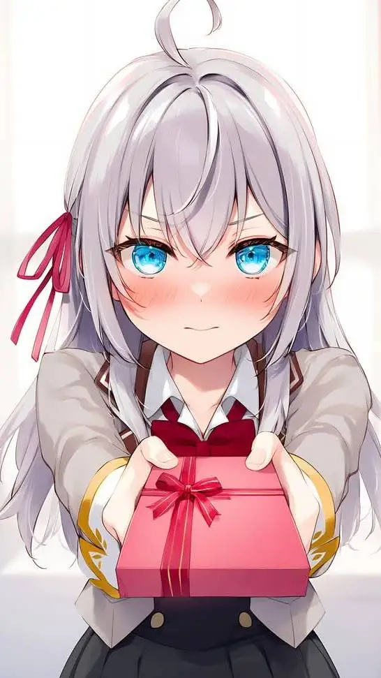 ai character: ALYA  background