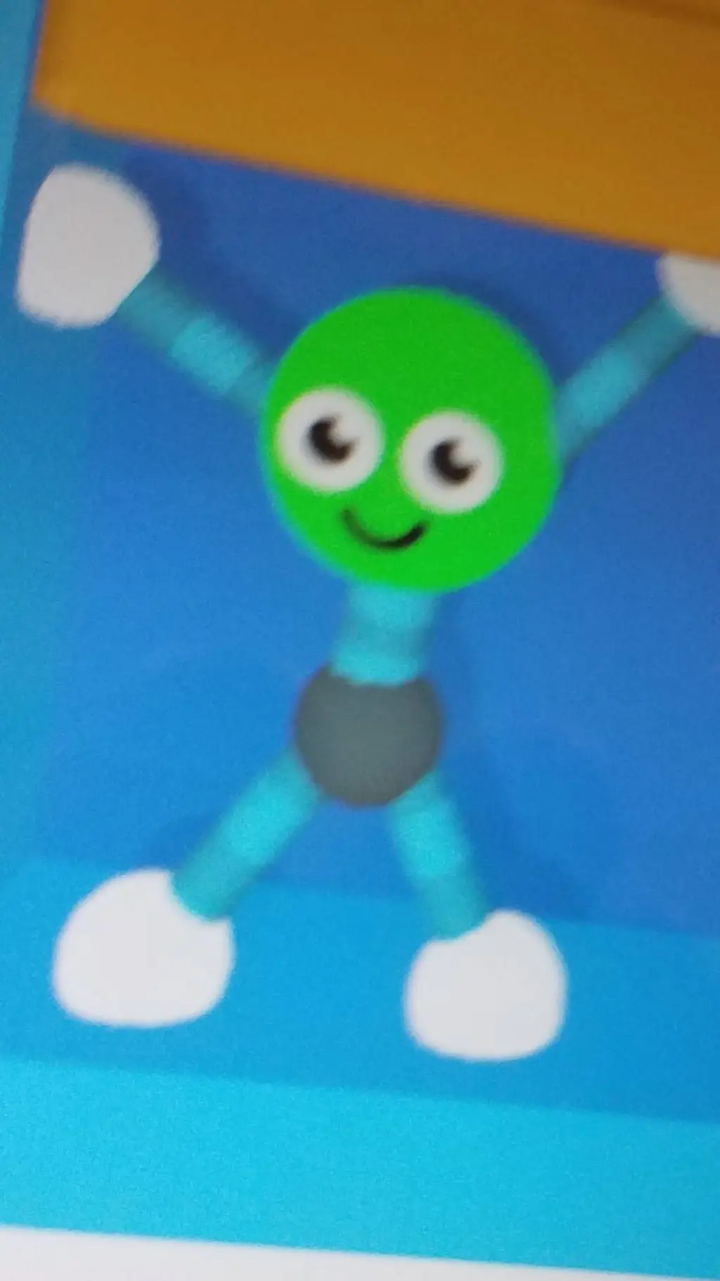 ai character: Stretch guy background