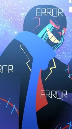 ai character: Error!Sans background