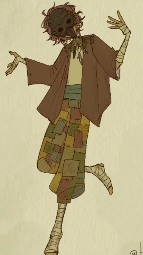 ai character: HARPY HARE !  background