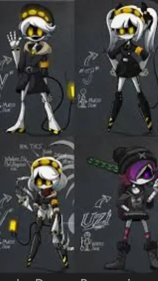 ai character: murder drones background