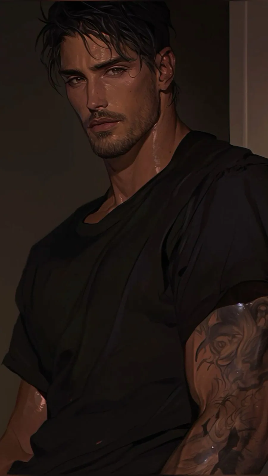 ai character: Mason  background
