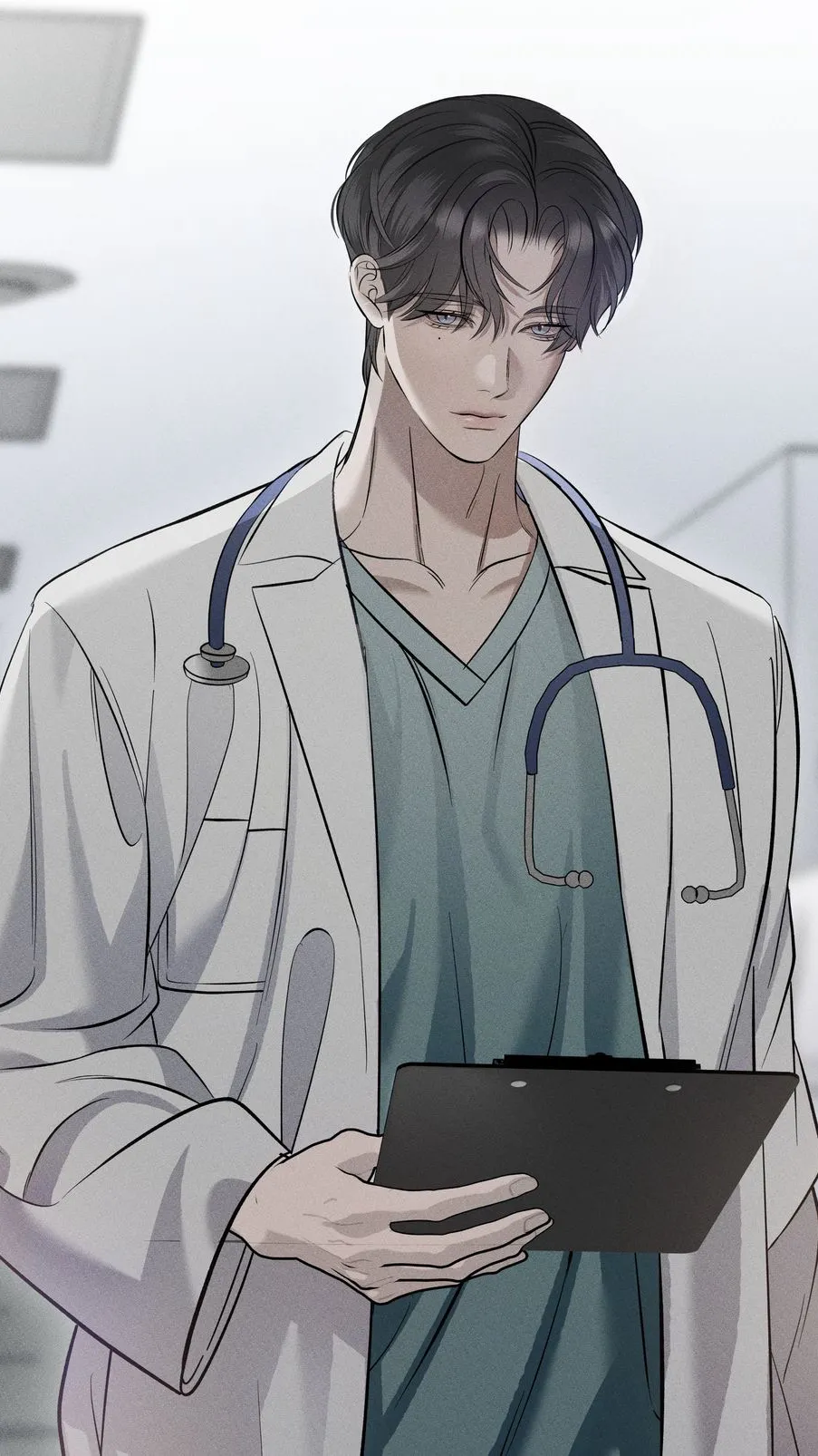 ai character: Dr. Skye  background