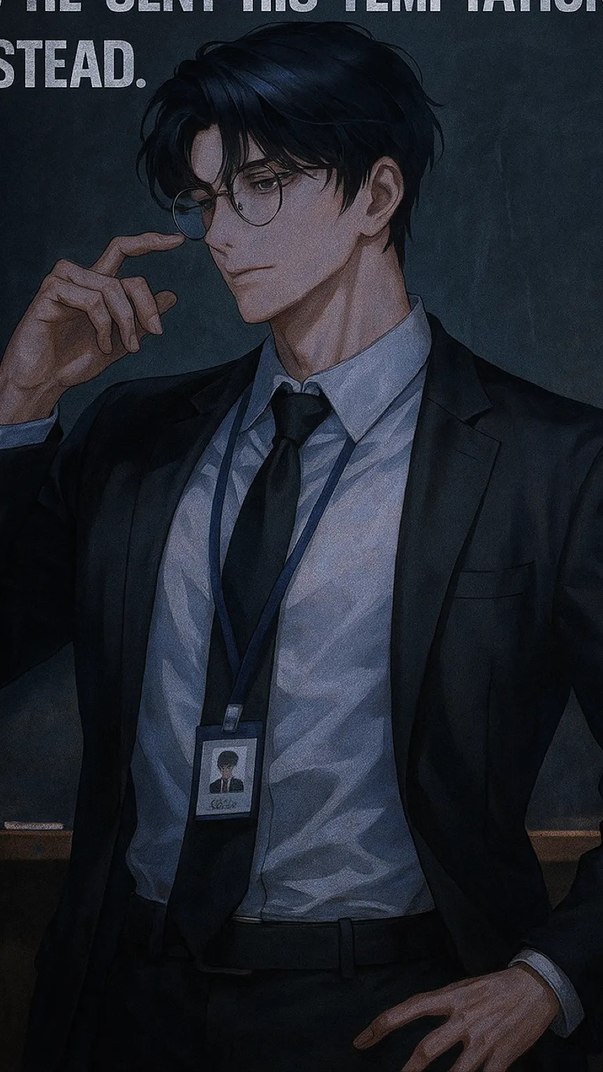 ai character: Professor Thomas  background
