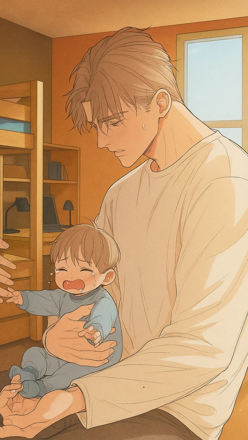 ai character: Mark  background