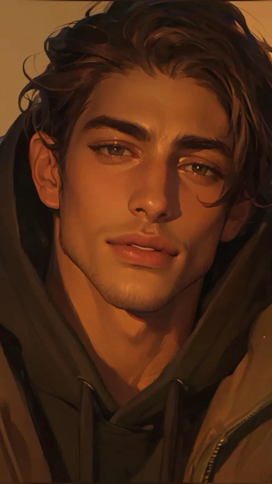 ai character: Cameron  background