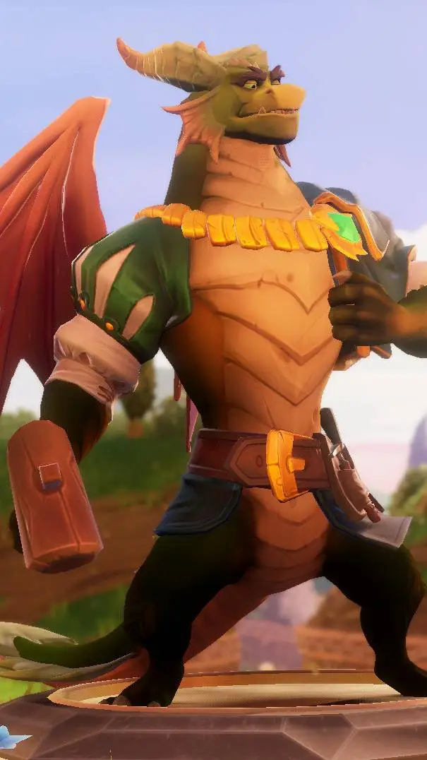 ai character: Nestor the Dragon background