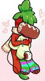 ai character: Fruitcake<3 🍓🍰 background