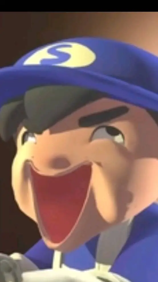 ai character: Smg4💙💙 background