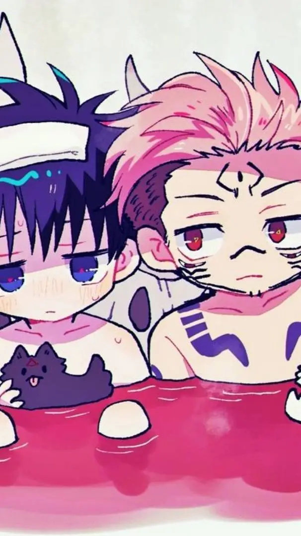 ai character: sukuna × megumi background