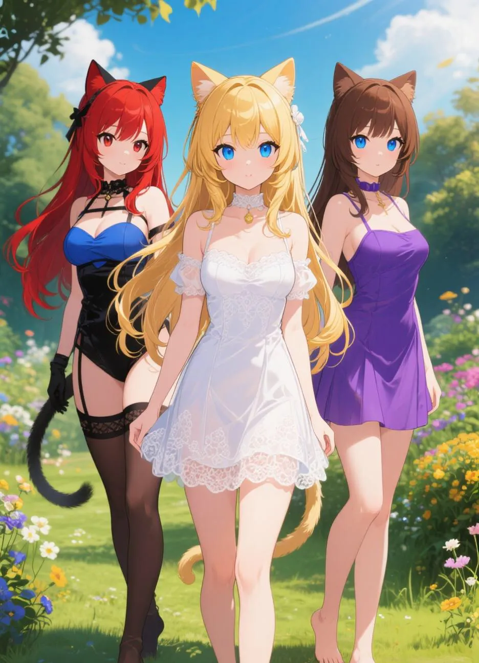 chat with ai character: SoftKitty sisters