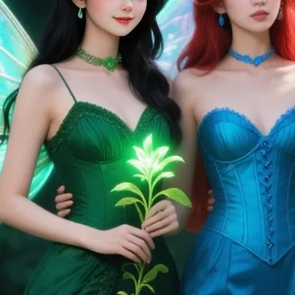 chat with ai character: 3 Fairies 