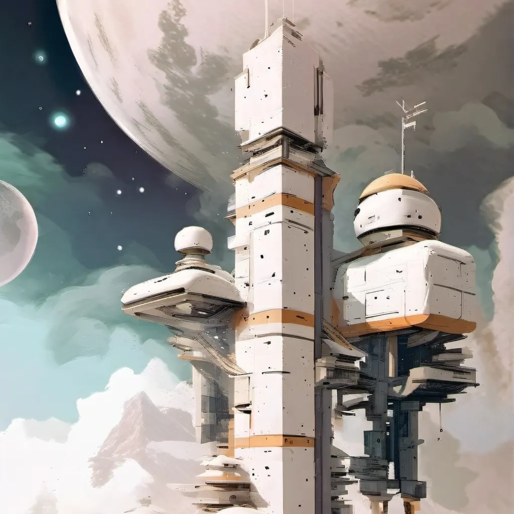 chat with ai character: station LX34