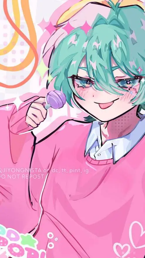 ai character: Baby saja background