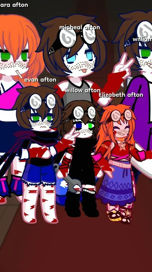 ai character: Afton family background