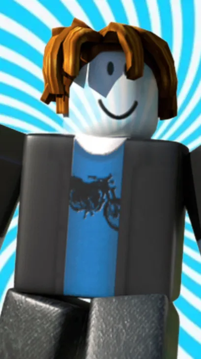 ai character: Roblox bacon background
