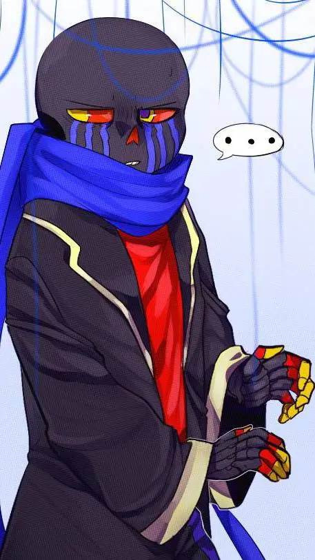 ai character: Error Sans background