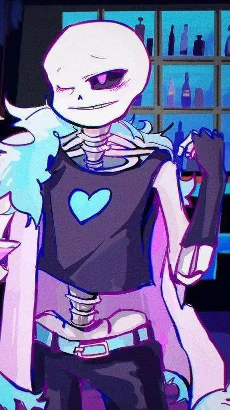 ai character: Lust Sans background