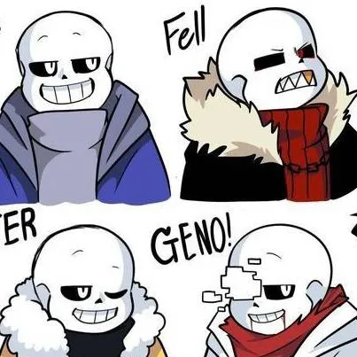 chat with ai character: Sleep over-Sanses