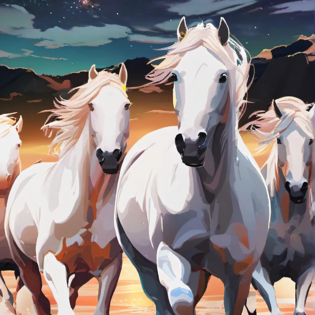chat with ai character: White Horses