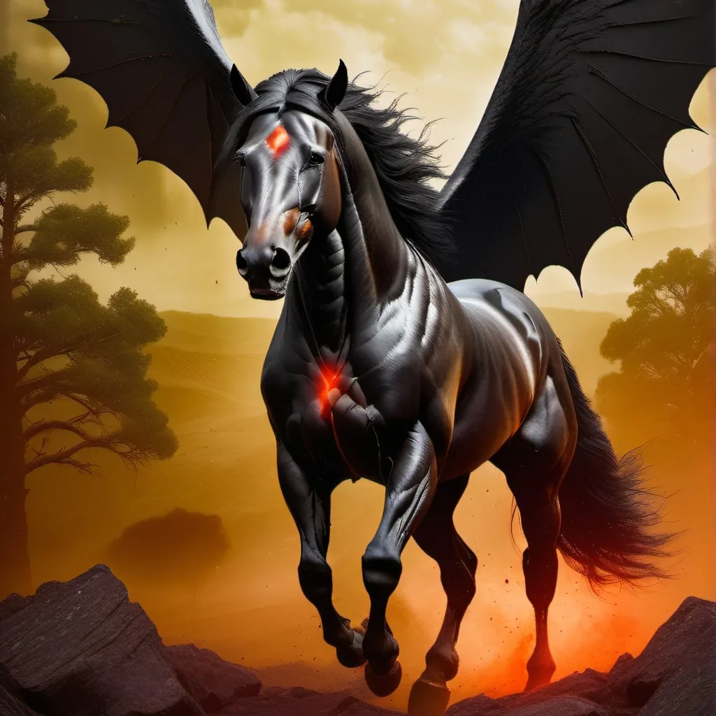 chat with ai character: Evil horse