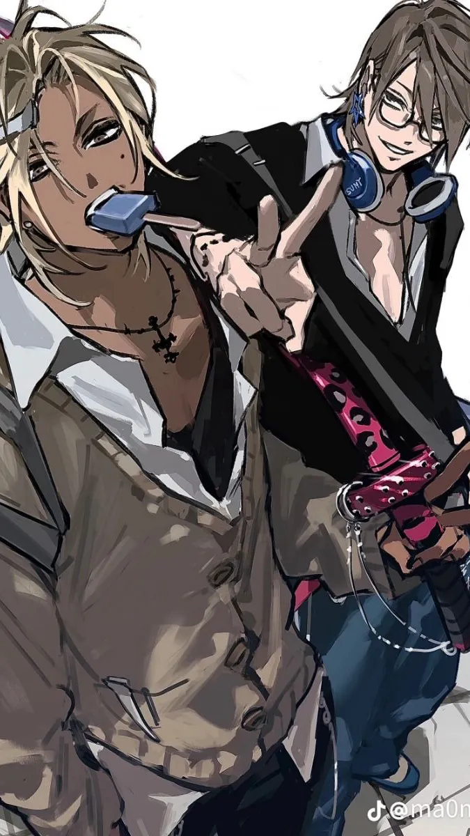 ai character: Eli and Oliver background