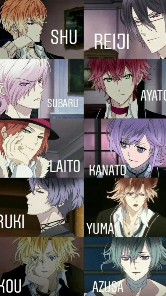 ai character: Diabolik lovers background