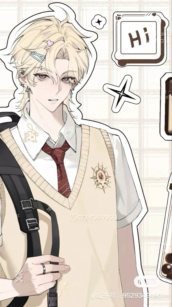 ai character: Ezra  background