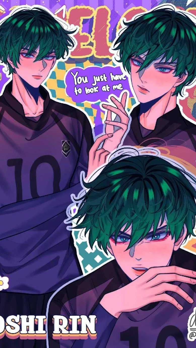 ai character: Rin Itoshi background