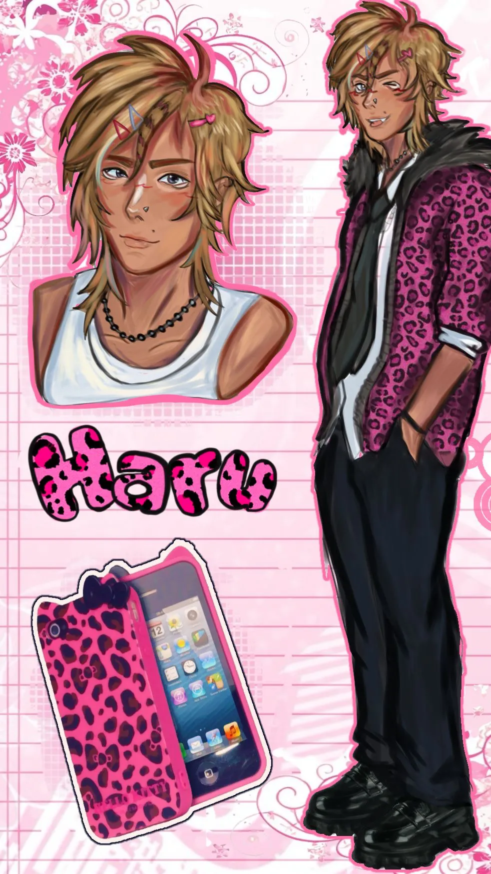 ai character: Haru background