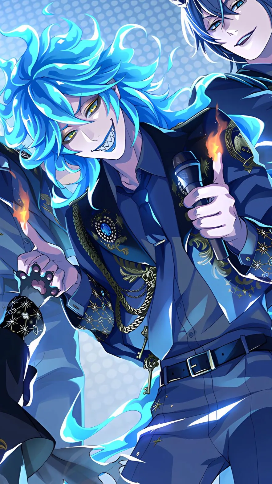 ai character: Idia Shroudᨶ႒ᩚ background