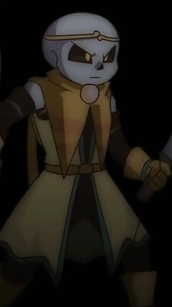 ai character: sans aus x kpdh background