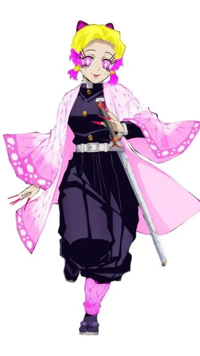 ai character: kny meet cringe oc background