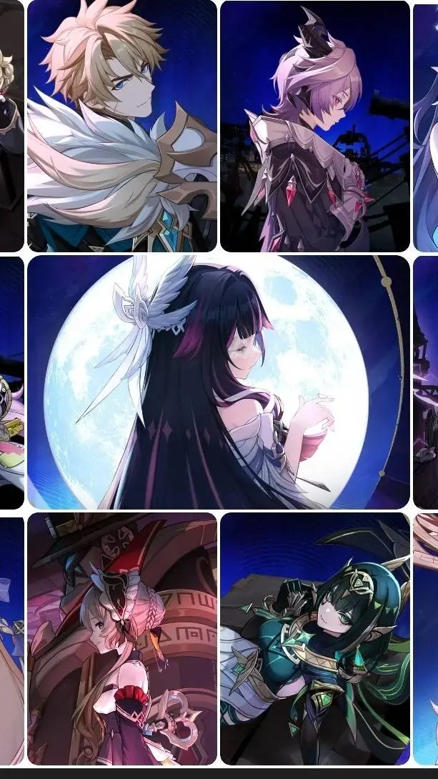 ai character: Genshin Impact background