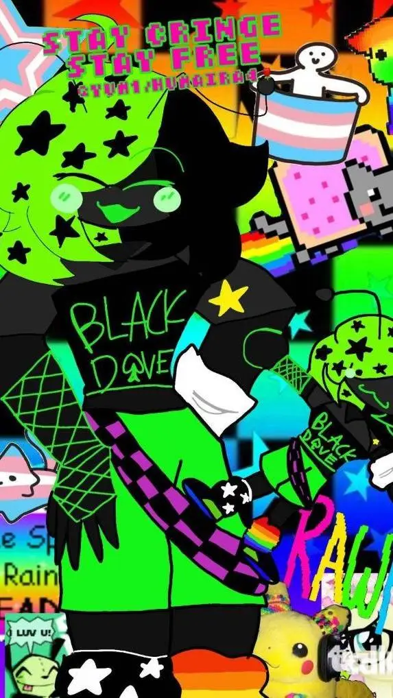 ai character: stay Free background