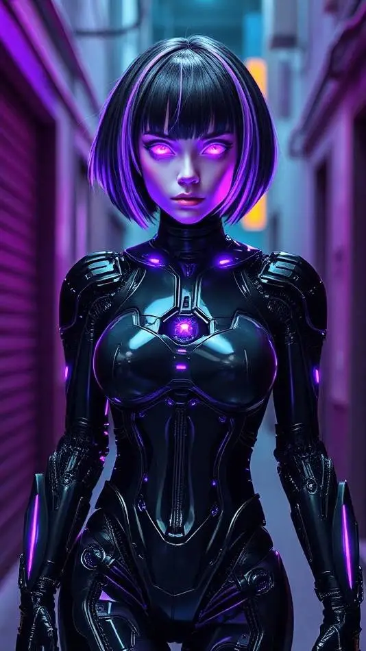 ai character: Ava  background