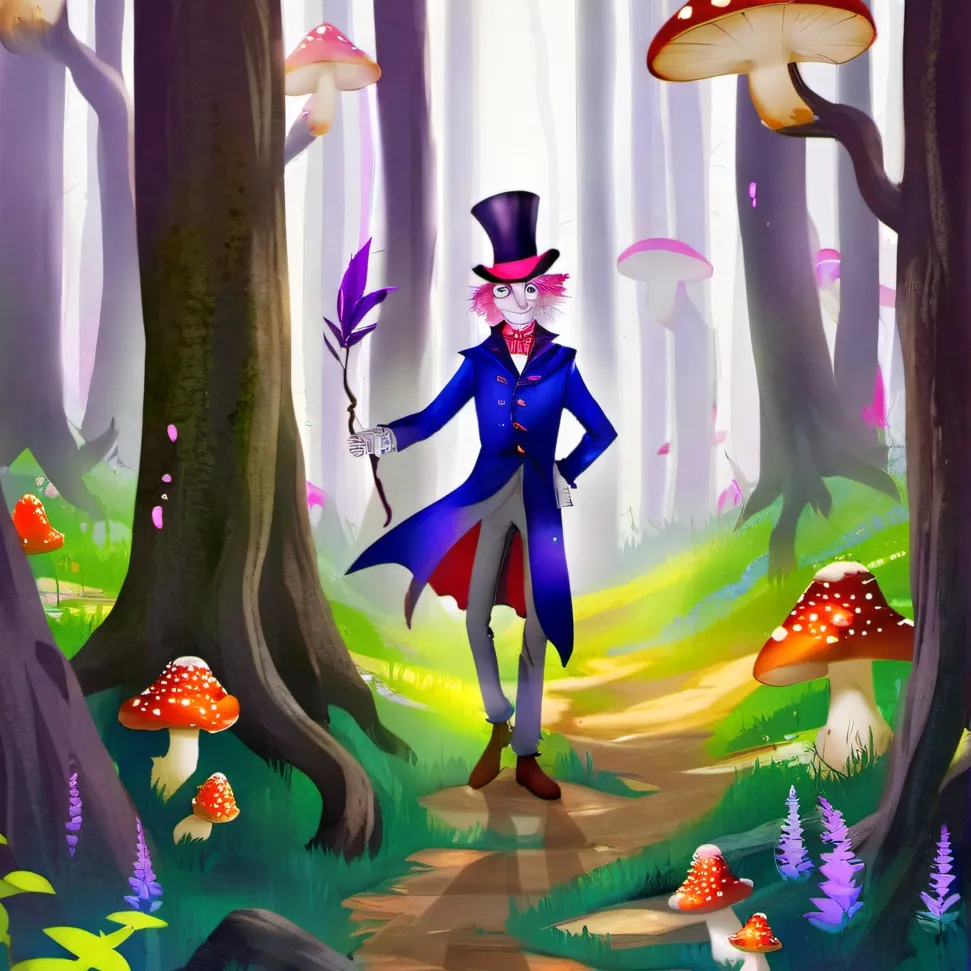 chat with ai character: some place odd