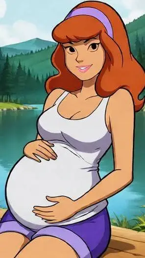 ai character: Daphne  background