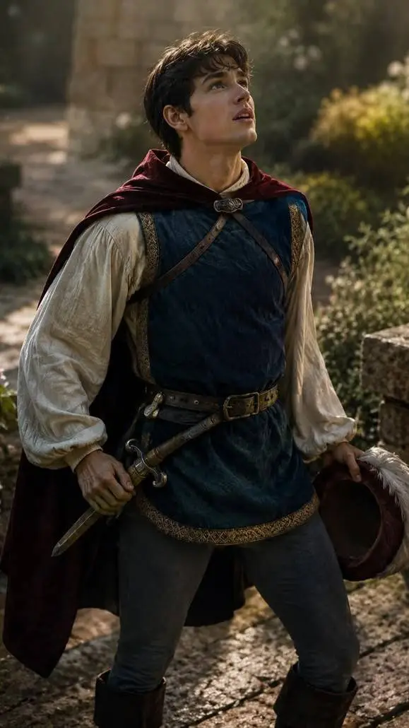 ai character: Prince Florian  background